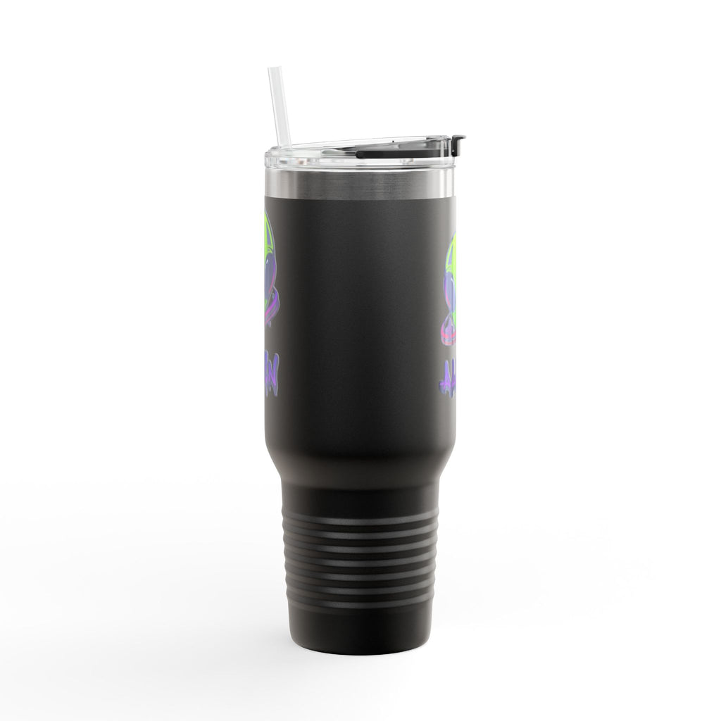 Alien Insulated Travel Mug, 40oz - Perfect for Road Trips, Gift for UFO Lovers, Unique Travel Gear