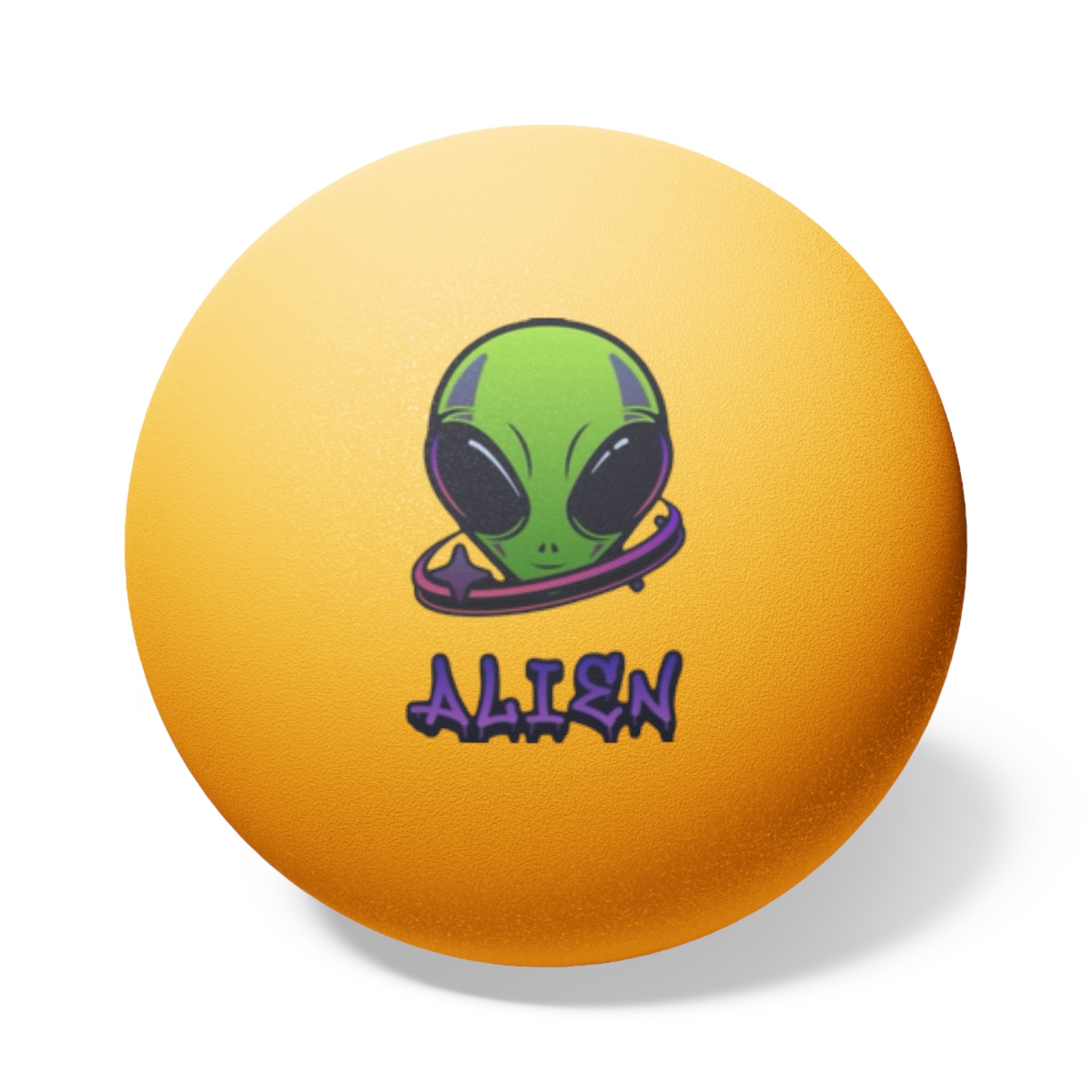 Alien Ping Pong Balls Set, Fun Game Accessories for Parties, Unique Gifts for Gamers, Alien-Themed Party Supplies, Outer Space Decor