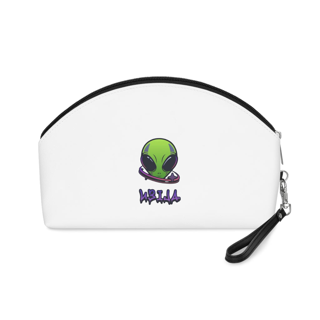 Alien Makeup Bag, Cosmetic Pouch, Funny Gifts for Her, Space-themed Travel Organizer, Makeup Storage, Alien Lover Accessories