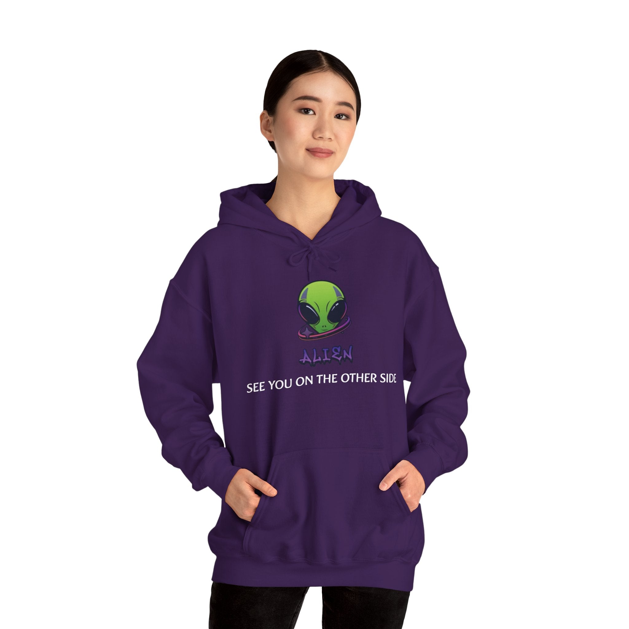 Alien Graphic Hoodie – See You on the Other Side