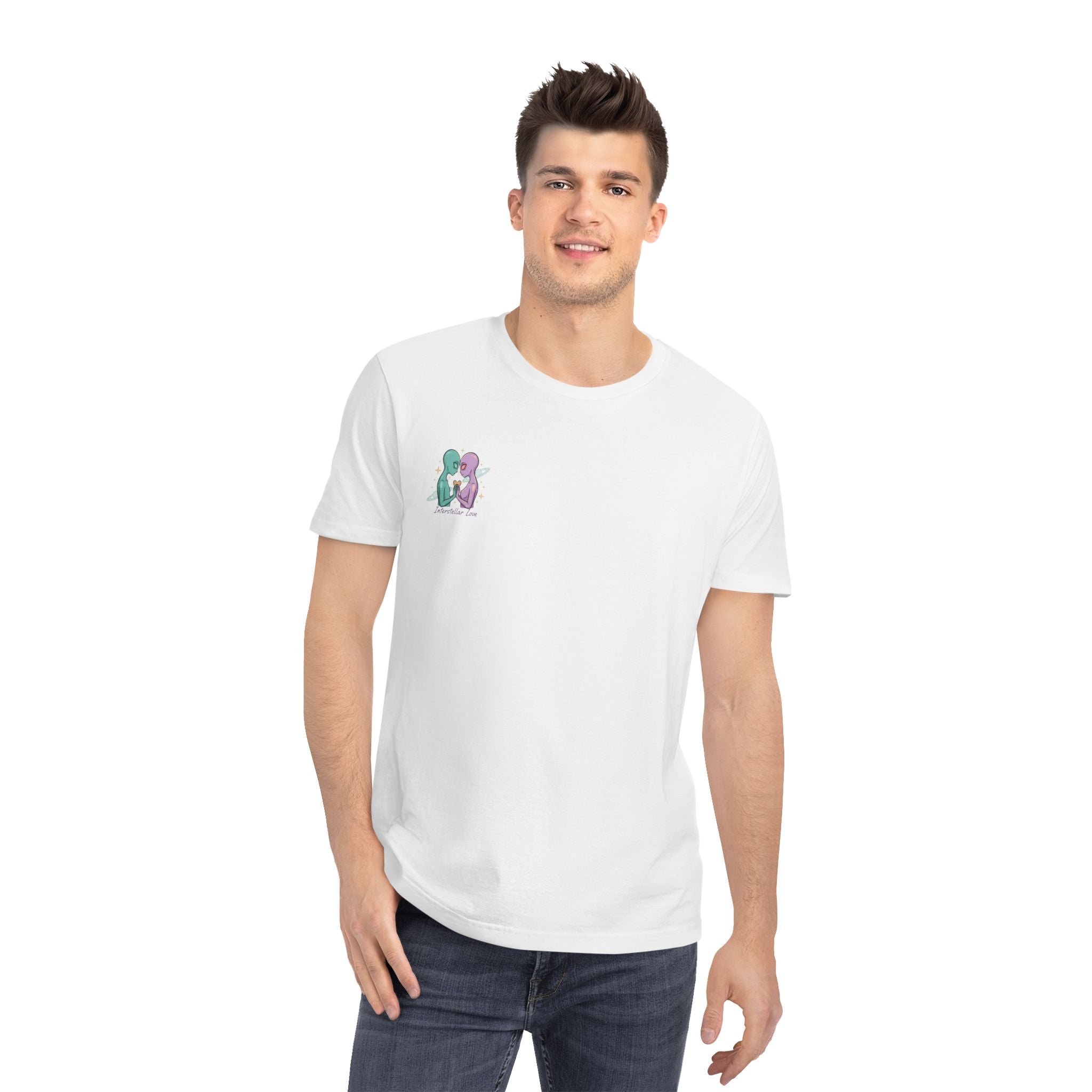 Rocker T-Shirt — Tiny Alien Embrace Front / "See You On The Other Side" Back